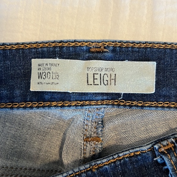 TOPSHOP moto Leigh jeans - Picture 6 of 8